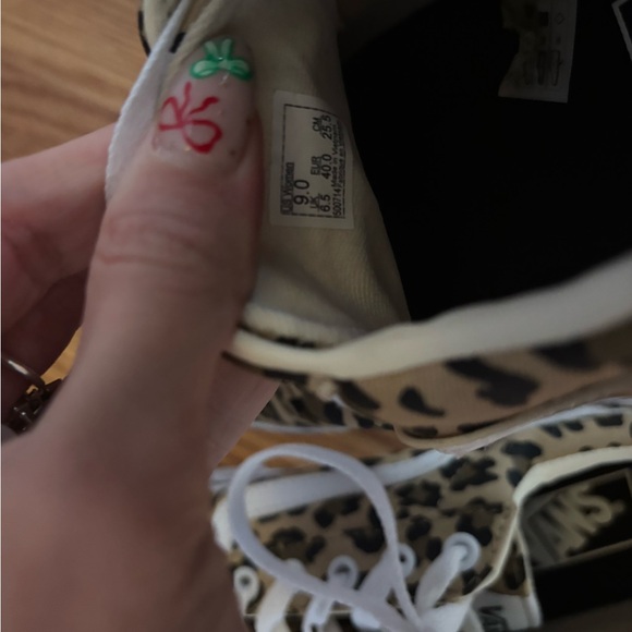 Leopard classic vans size 9 - Picture 3 of 3